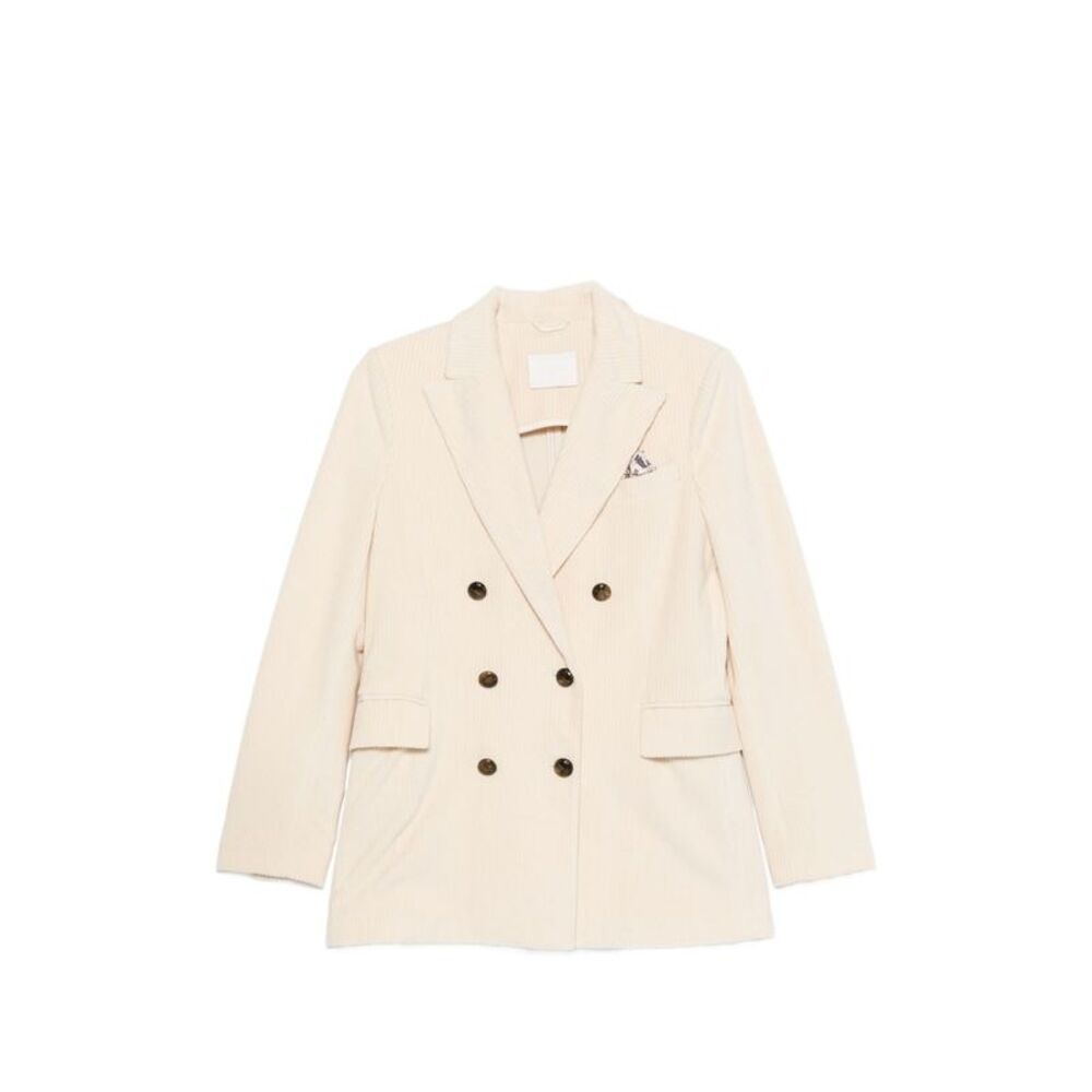 Circolo 1901 Women Cotton Double-Breasted Jacket
